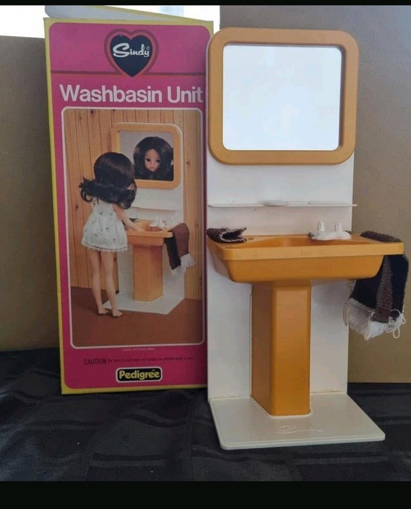 Sindy wastafel washbasin nieuw in de doos 44541 Pedigree, Ophalen of Verzenden, Nieuw