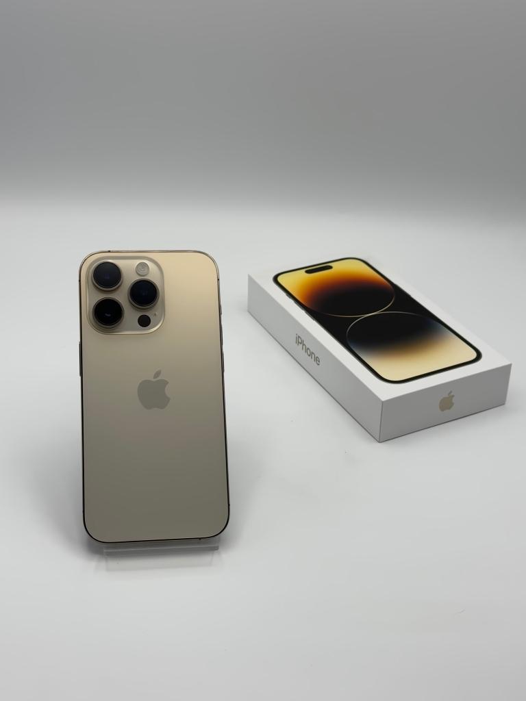 iPhone 14 Pro | 256 GB | Goud | Topstaat | Garantie, 256 GB, Apple Inc., One Apple Park Way, Cupertino, CA 95014, Verenigde Staten.
