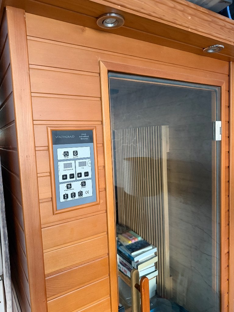 Infrarood sauna zo goed als nieuw (3x gebruikt), Sport en Fitness, Sauna, Ophalen, Zo goed als nieuw, Infrarood, Complete sauna