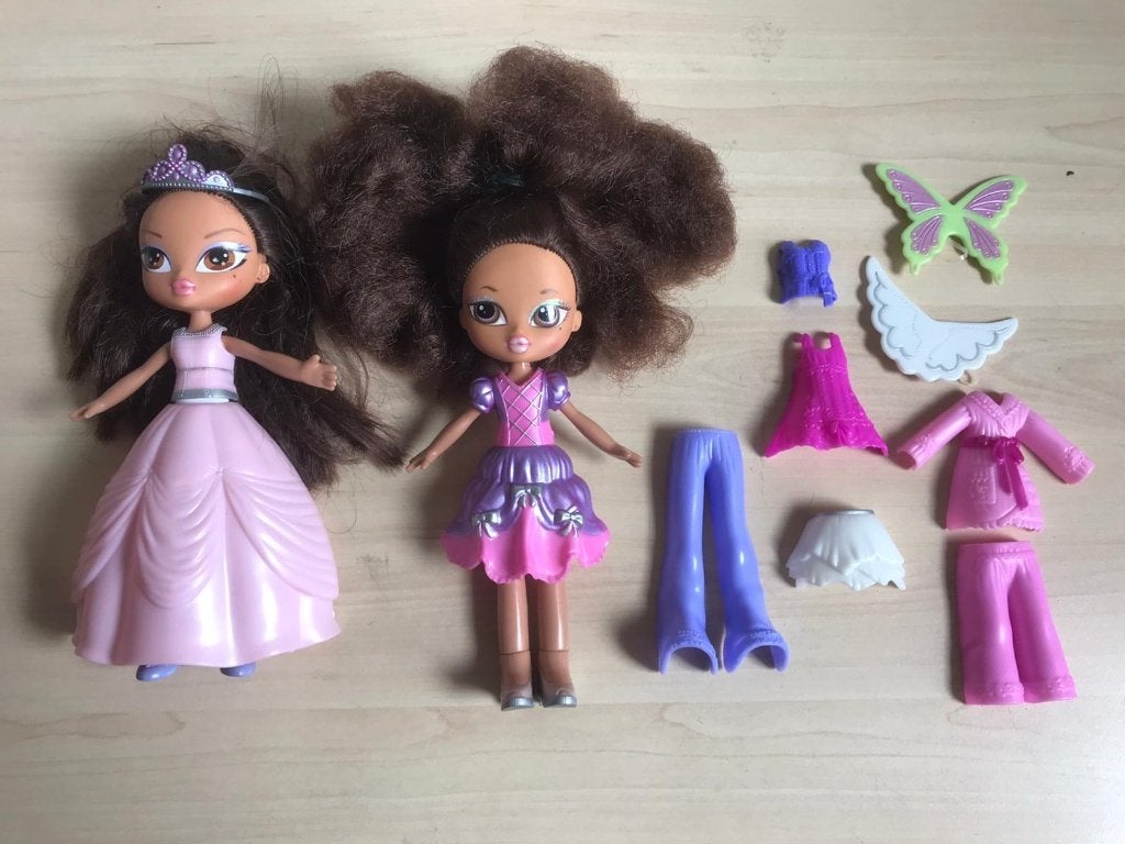 Kleine Bratz / My Scene Pop Poppen 18 cm, Ophalen of Verzenden, Gebruikt, Pop