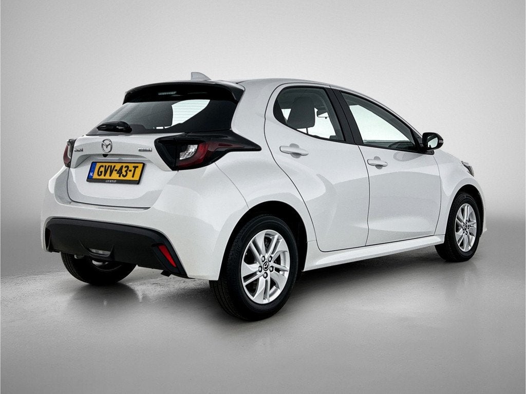 Mazda 2 Hybrid 1.5 Center-line | Stoelverwarming | Camera |, Auto's, Mazda, 12 maanden, Gebruikt, Wit, Bedrijf