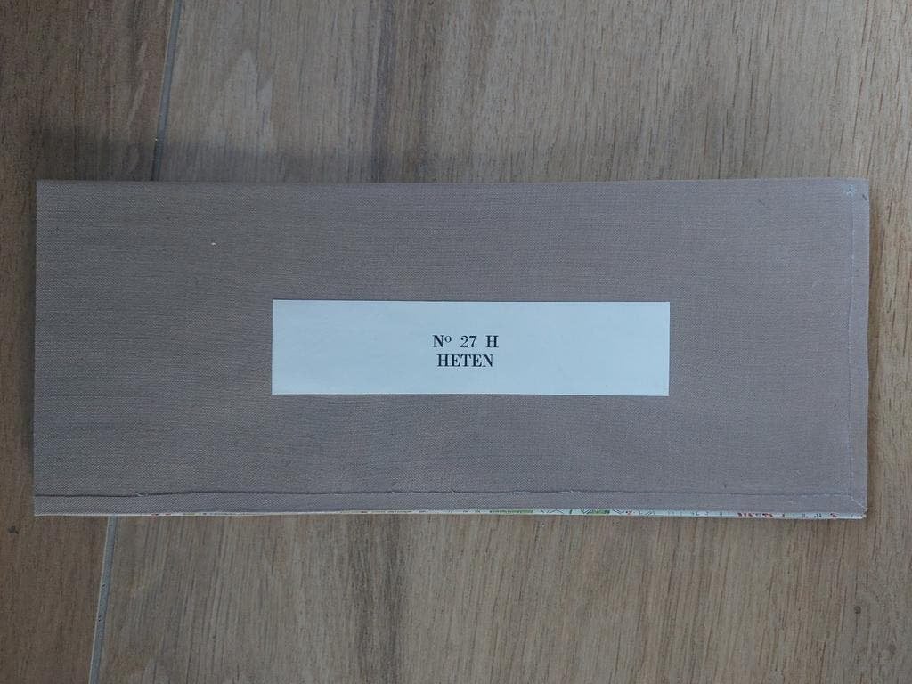 27H Heten Schalkhaar Wezepe Lettele Stafkaart uit 1965, Boeken, Topografische Dienst Nederland, Ophalen of Verzenden, 1800 tot 2000