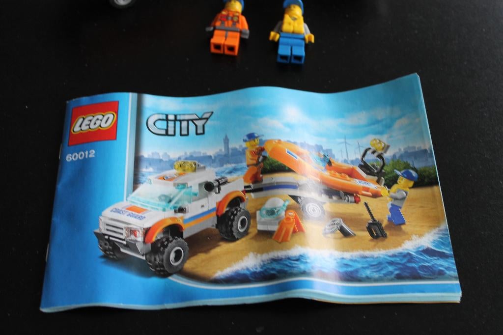lego city coastguard reddingsbrigade met boot 60012, Compleet, City, Lego, Ophalen of Verzenden