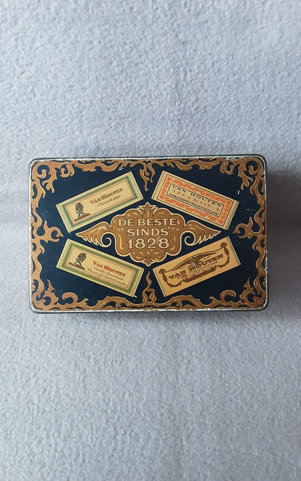 VAN HOUTEN CACAO , ( NAPOLITAINS ), Ophalen of Verzenden, Gebruikt, Overige