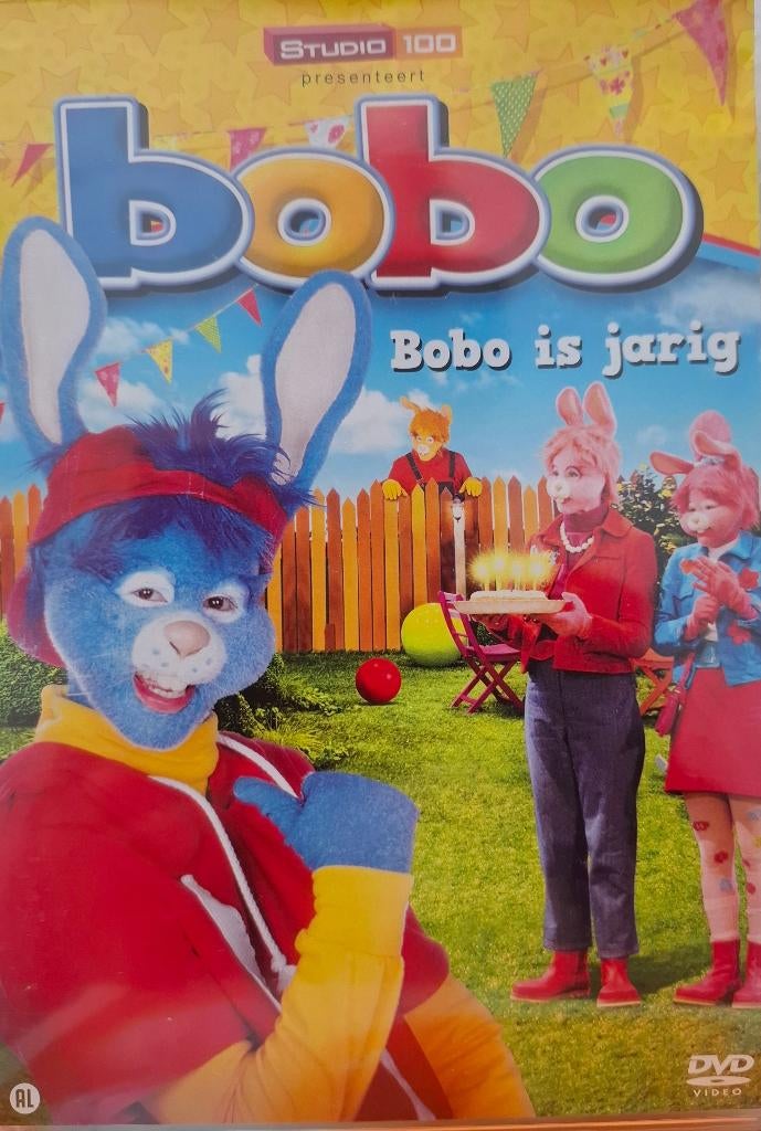 Bobo Studio 100 Bobo is jarig  KRASVRIJE dvd, Alle leeftijden, Ophalen of Verzenden, Zo goed als nieuw