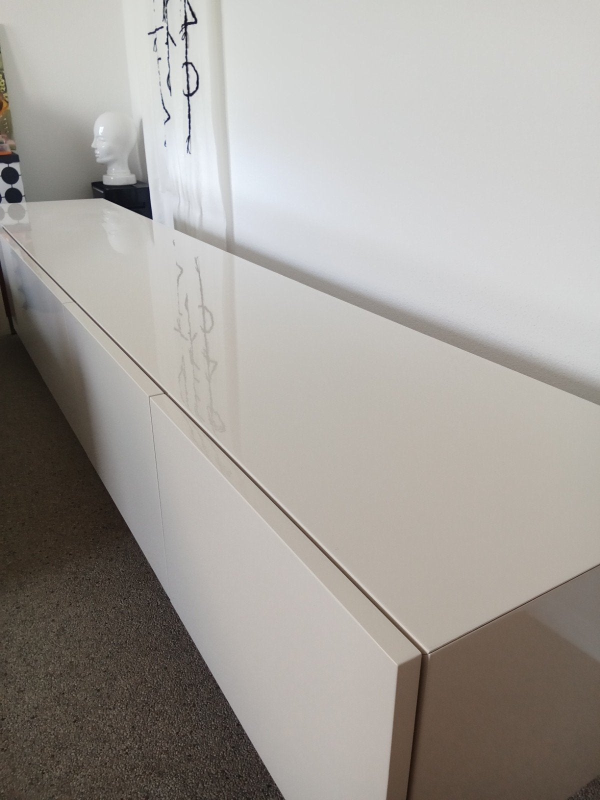 Italiaans design lage kast met 5 laden, Ophalen, 25 tot 50 cm, Minder dan 100 cm