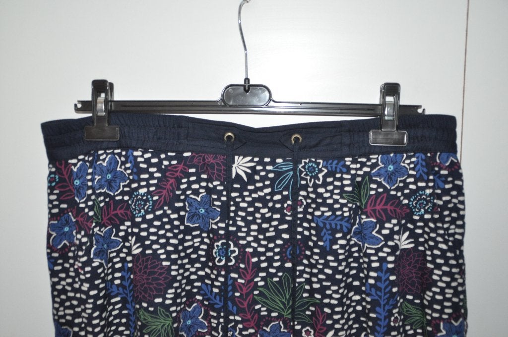 Tuw109 Cecil Rok maat XL Blauw Paars groen wit, Kleding | Dames, Grote Maten, Ophalen of Verzenden, Zo goed als nieuw, Blauw, Rok