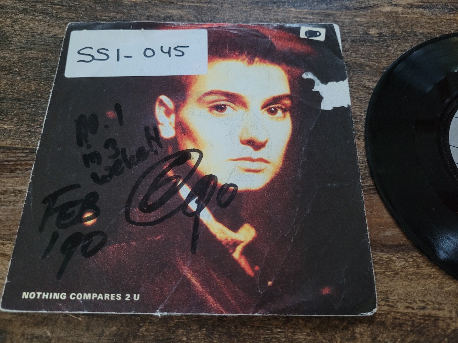 Sinéad O'Connor - Nothing Compares 2 U, Cd's en Dvd's, Gebruikt, 7 inch, Ophalen of Verzenden, Pop