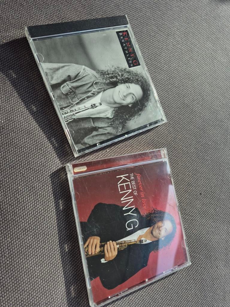 Kenny G CD's: Breathless & The Best Of Kenny G, Ophalen of Verzenden, Gebruikt
