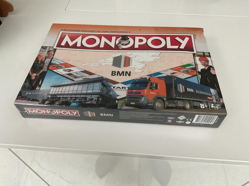 Monopoly BMN is een speciale uitgave nieuw nog in plastic, Ophalen, Nieuw