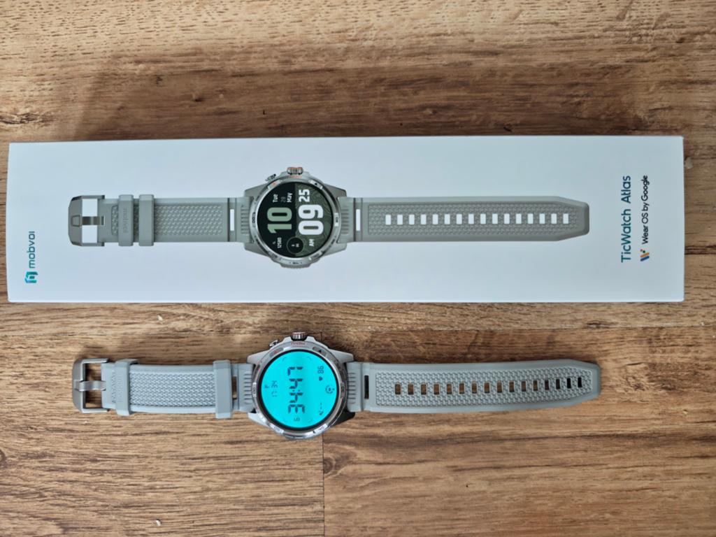 TicWatch Atlas Smartwatch - Zo goed als nieuw, Hoogte, Ophalen of Verzenden, Zo goed als nieuw, Waterdicht