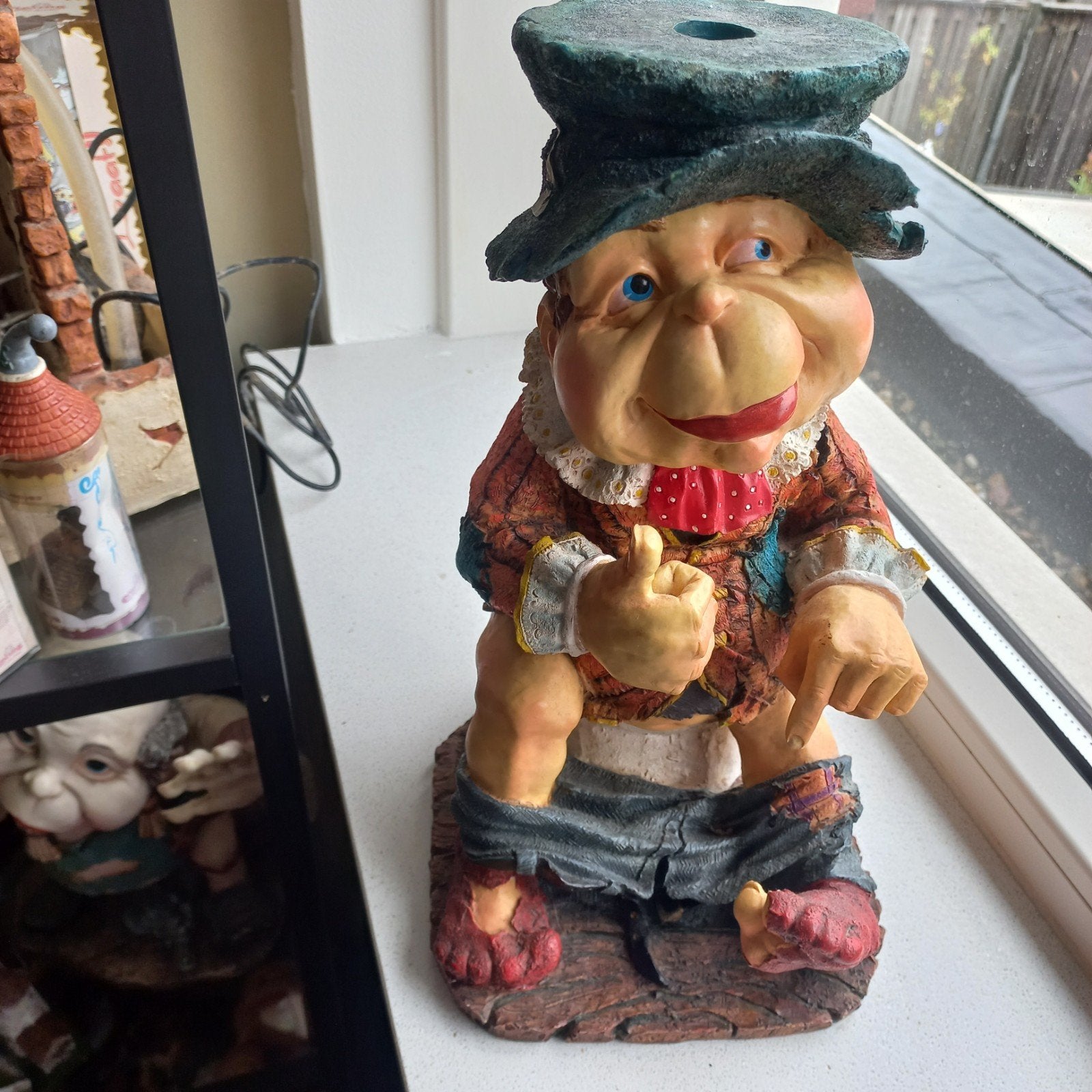 Grote WC Laaf beeld, Ophalen of Verzenden, Gebruikt, Beeldje of Poppetje