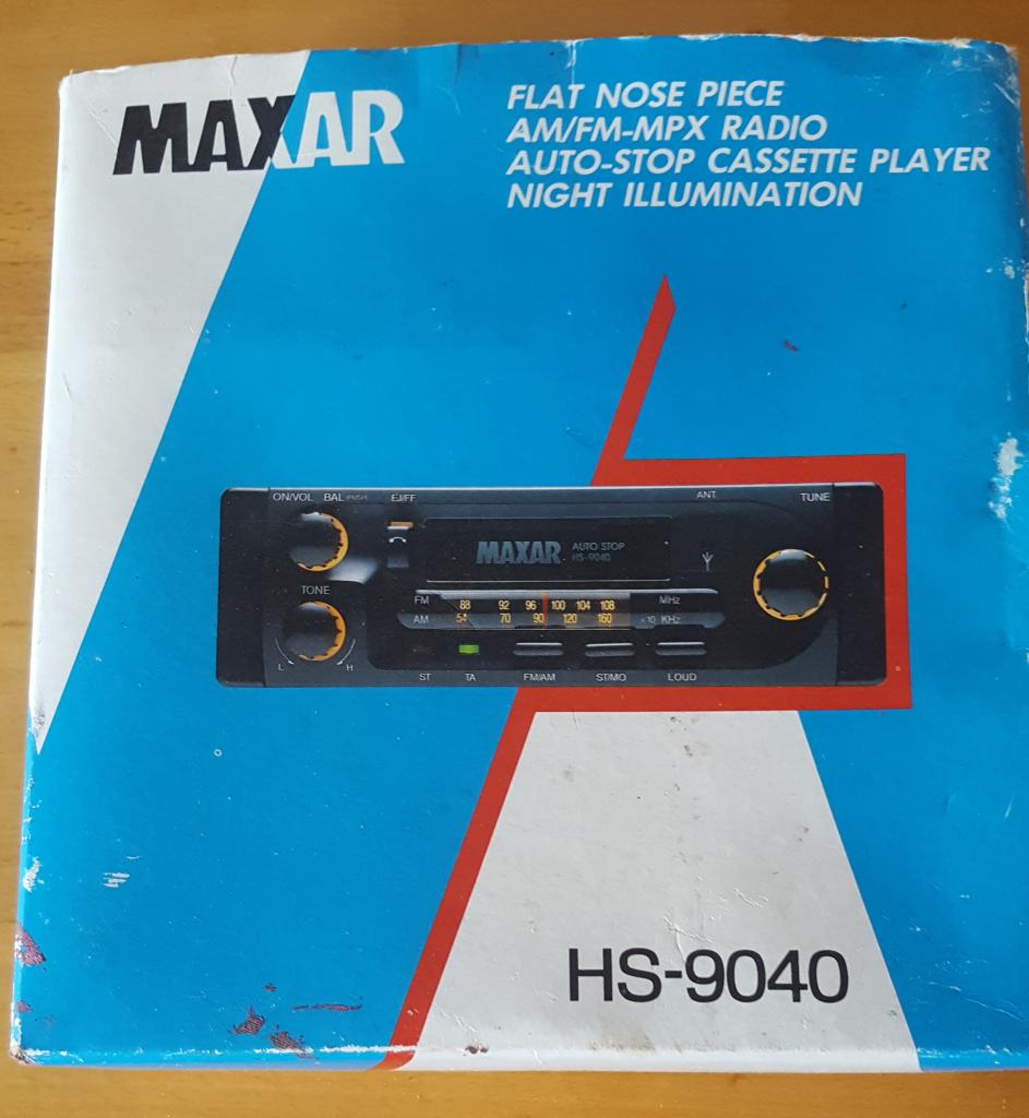 autoradio met cassettespeler (982), Ophalen of Verzenden, Gebruikt