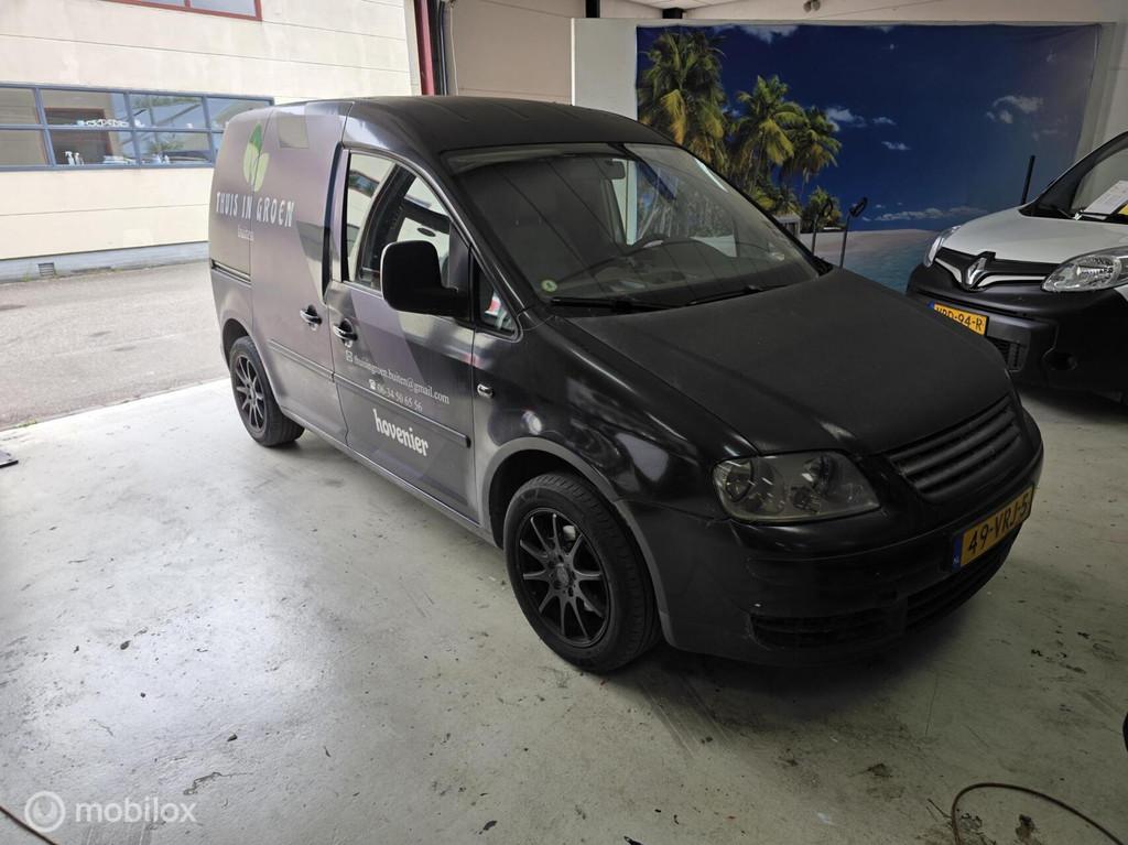 Volkswagen Caddy 2.0 SDI gewrapt trekhaak MARGE!, Auto's, Gebruikt, 4 cilinders, Traction-control, Volkswagen