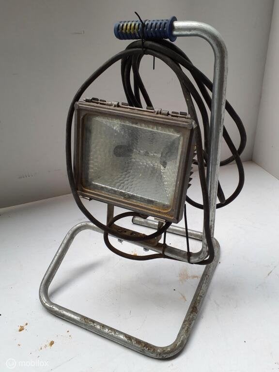Halogeen Bouwlamp QVF 420, Gebruikt