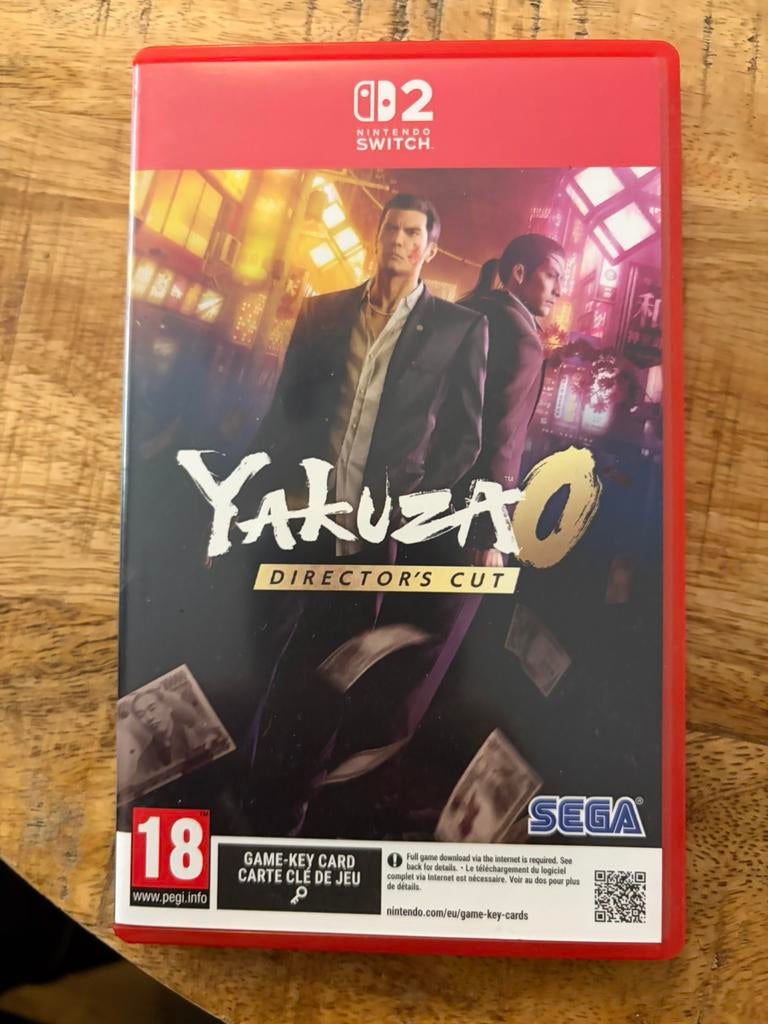 Yakuza 0 Directors Cut - Nintendo Switch 2, Avontuur en Actie, 1 speler, Ophalen of Verzenden, Zo goed als nieuw