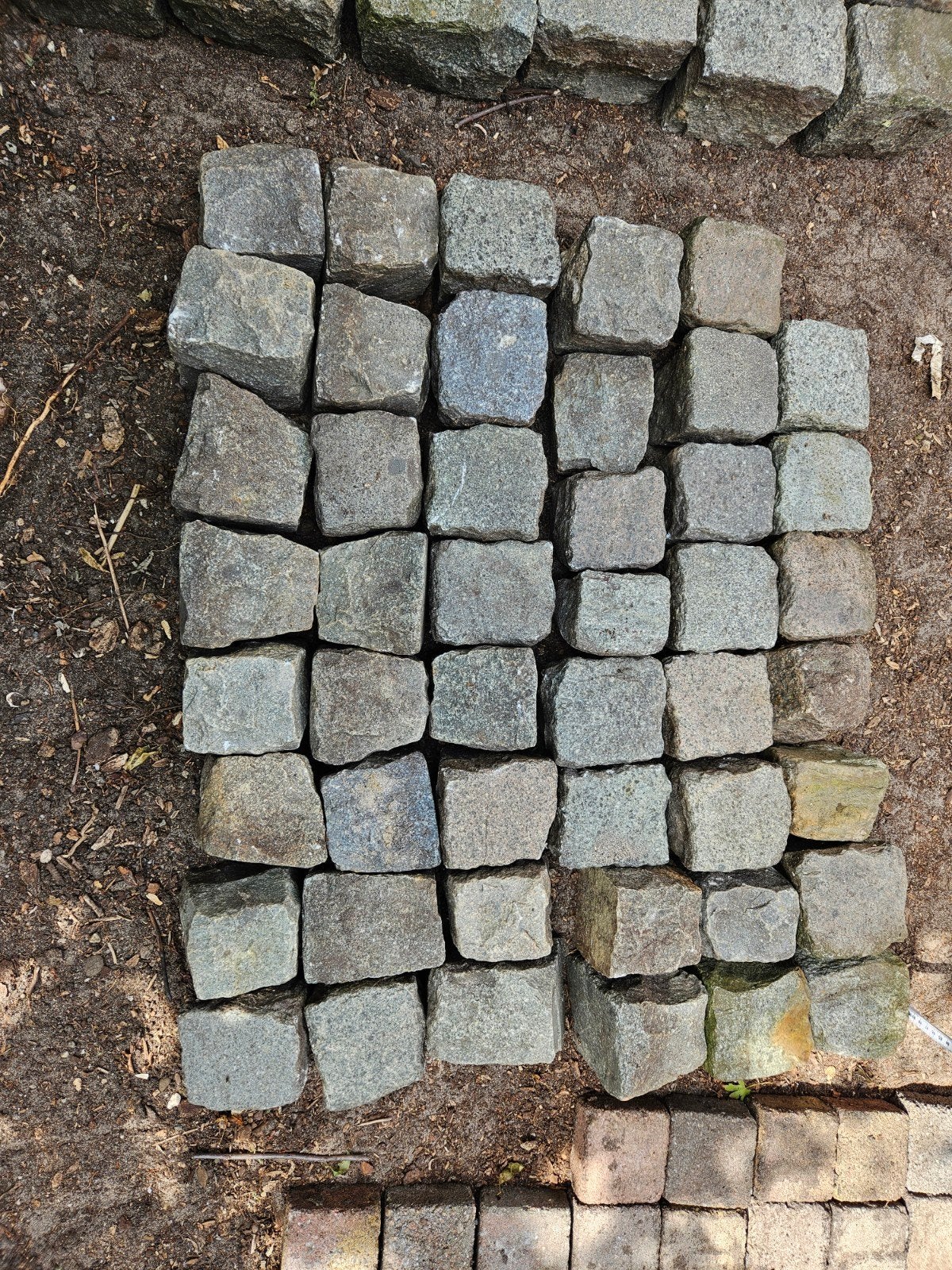Gebruikte natuurstenen kasseien - perfect voor tuinpad, Tuin en Terras, Grind, Keien en Split, Gebruikt, Graniet, Ophalen of Verzenden