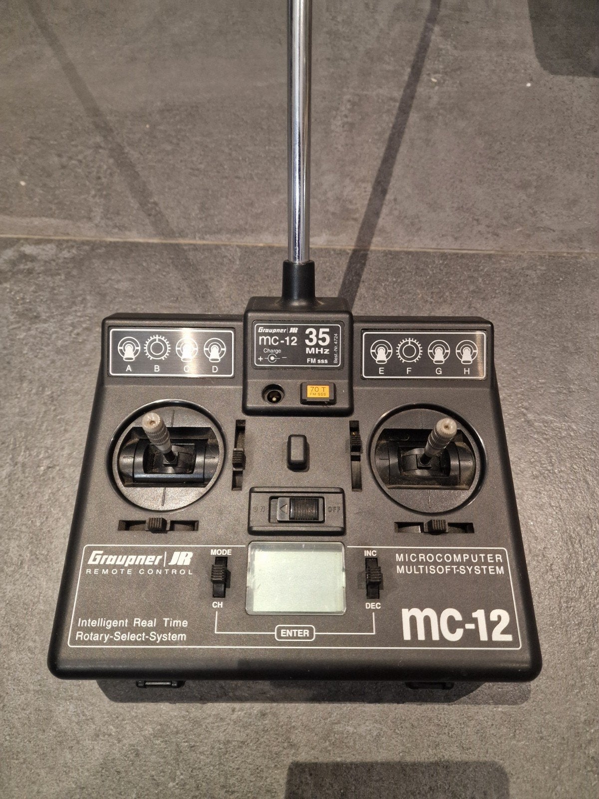 Graupner JR mc-12 Zender Modelbouw Afstandsbediening, Ophalen of Verzenden, Gebruikt