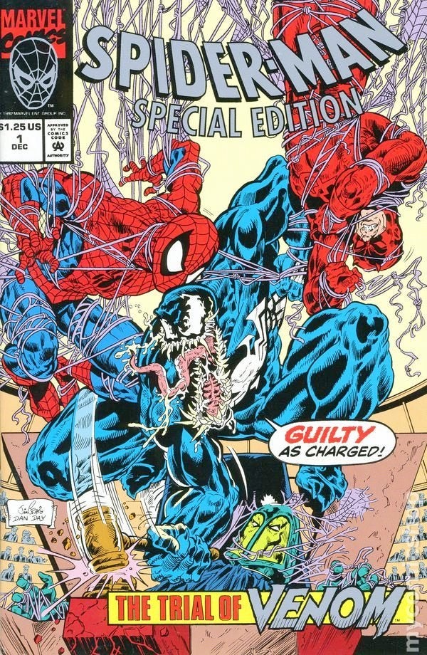 Spider-Man Special Edition Trial of Venom (1992) UNICEF # 1, Boeken, Strips | Comics, Nieuw, Eén comic, Amerika, Ophalen of Verzenden