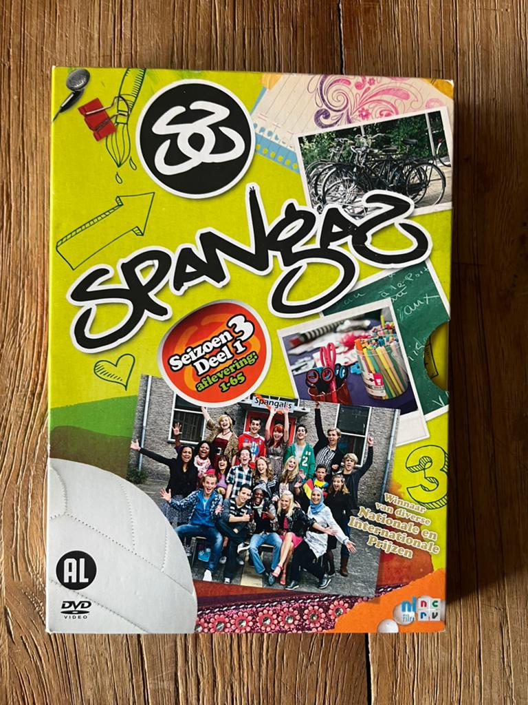 Spangas seizoen 3 deel 1 dvd, Alle leeftijden, Ophalen of Verzenden, Zo goed als nieuw, Komedie