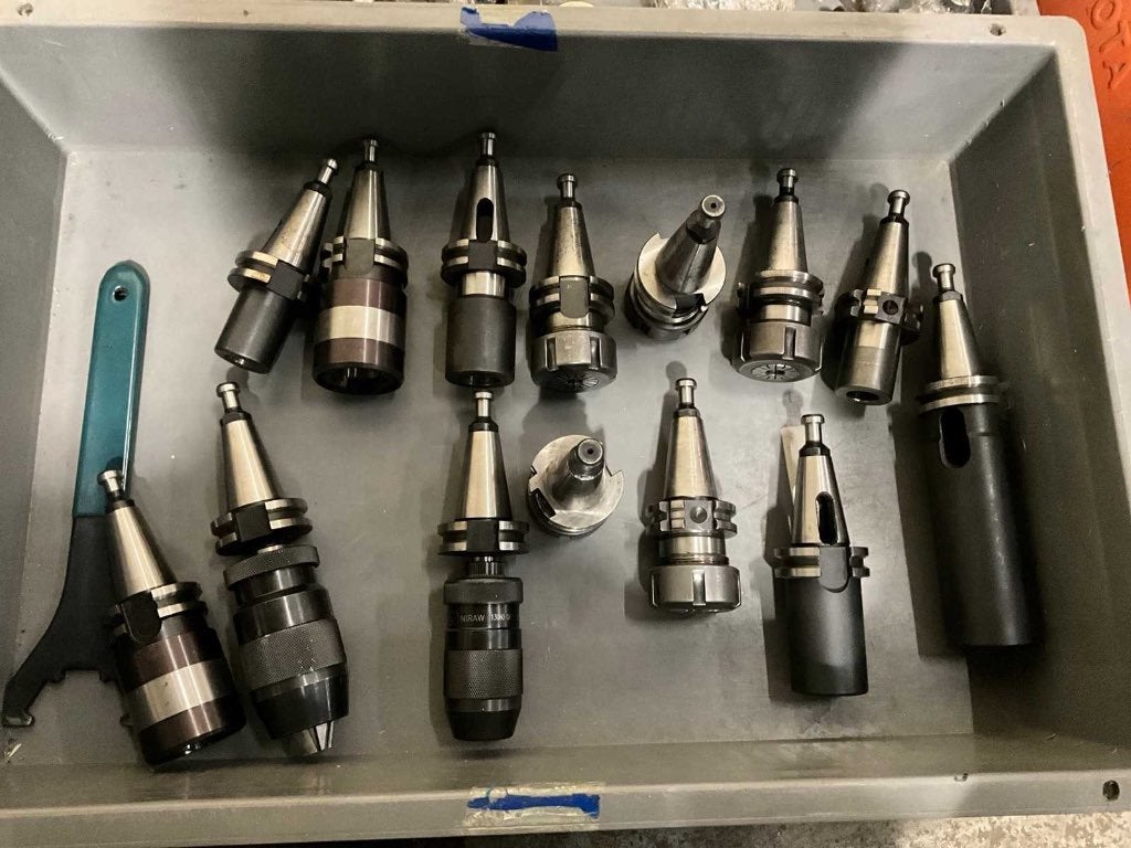 CNC / freesmachine gereedschapshouders 14-delig, Doe-het-zelf en Verbouw, Ophalen, Gebruikt, Elektrisch, Overige soorten
