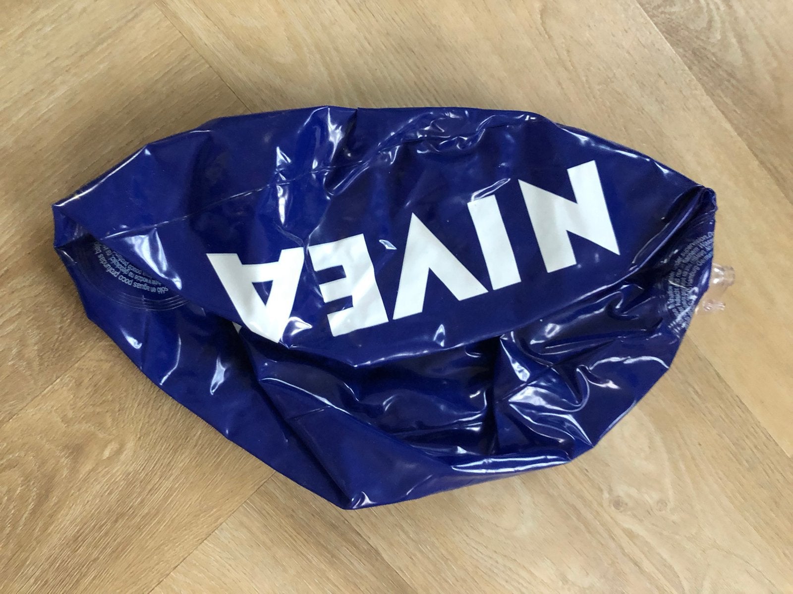 Nieuw! Blauwe opblaas bal, Ophalen, Nieuw