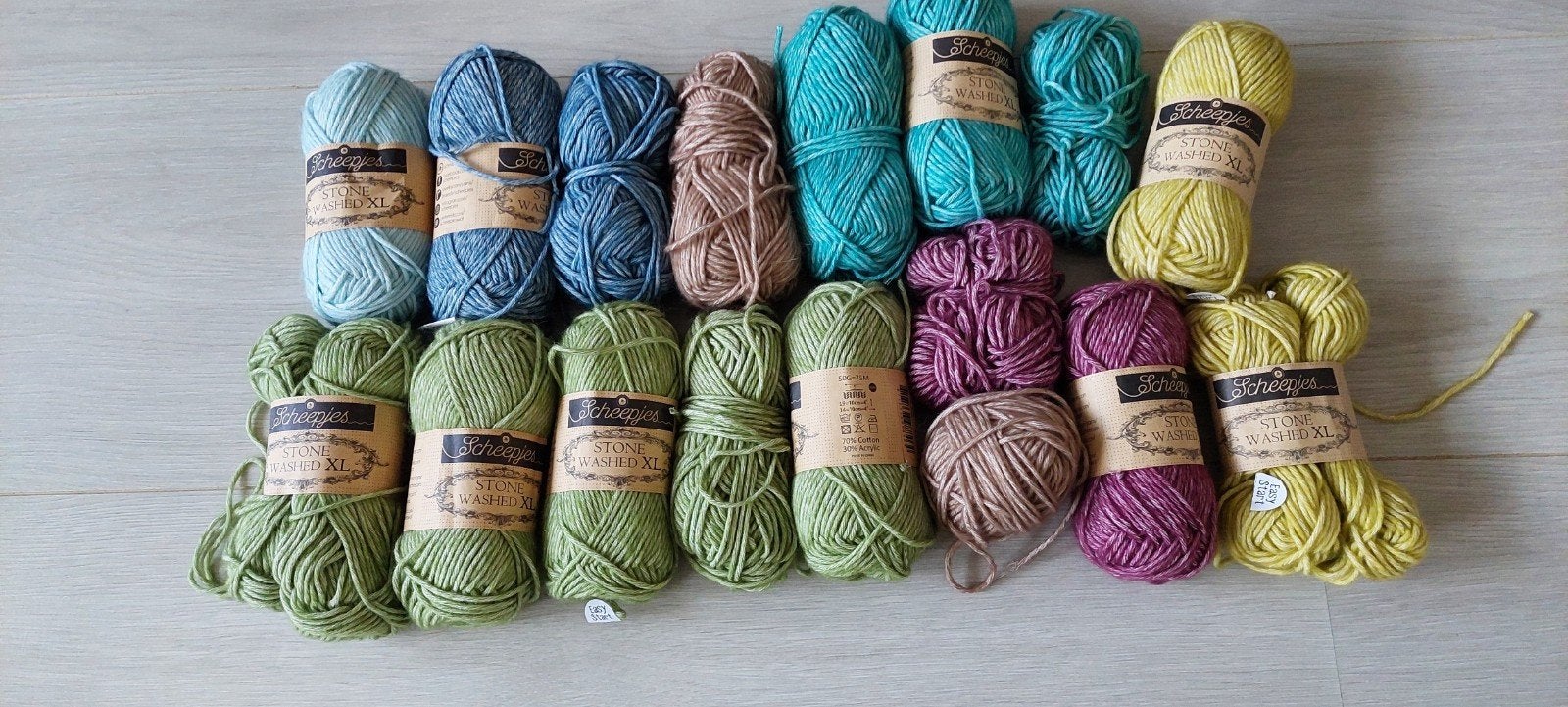 scheepjes stonewashed Xl, Ophalen of Verzenden, Nieuw, Breien of Haken, Wol of Garen