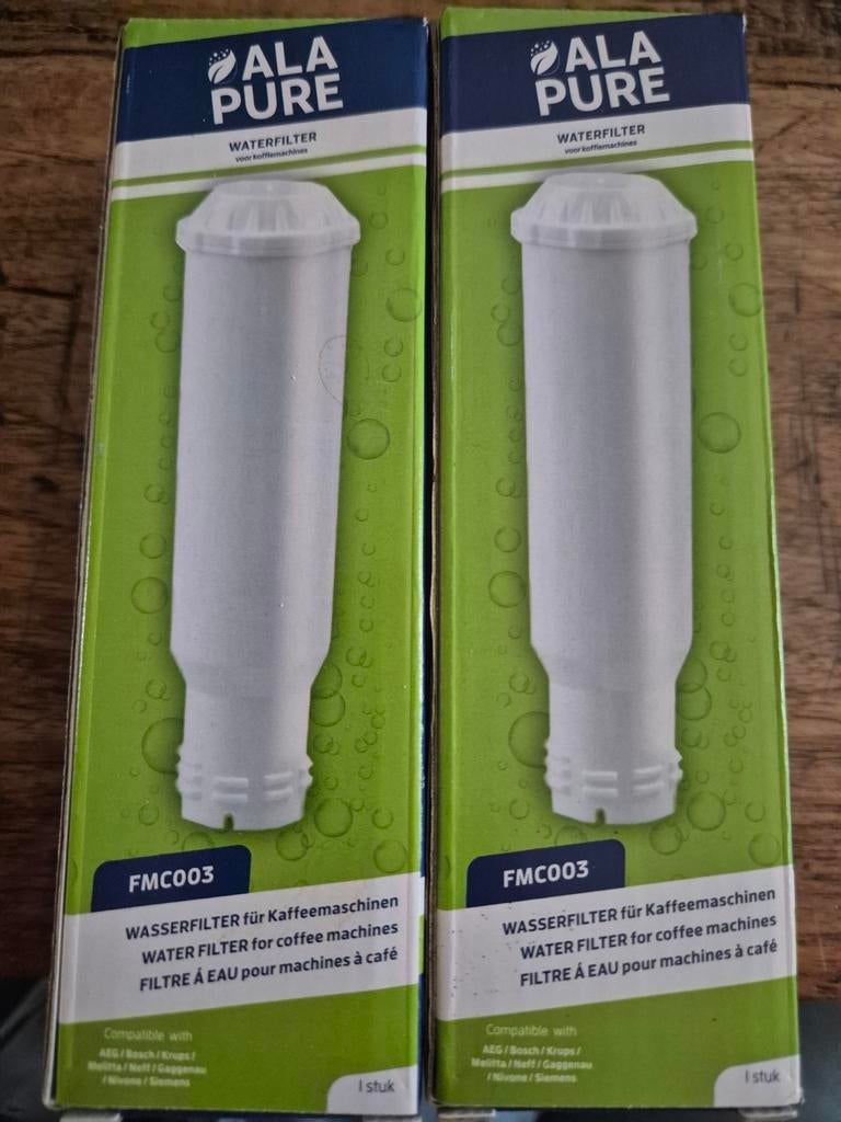 ALA PURE waterfilter FMC003 voor koffiemachines (2 stuks), Ophalen of Verzenden, Nieuw