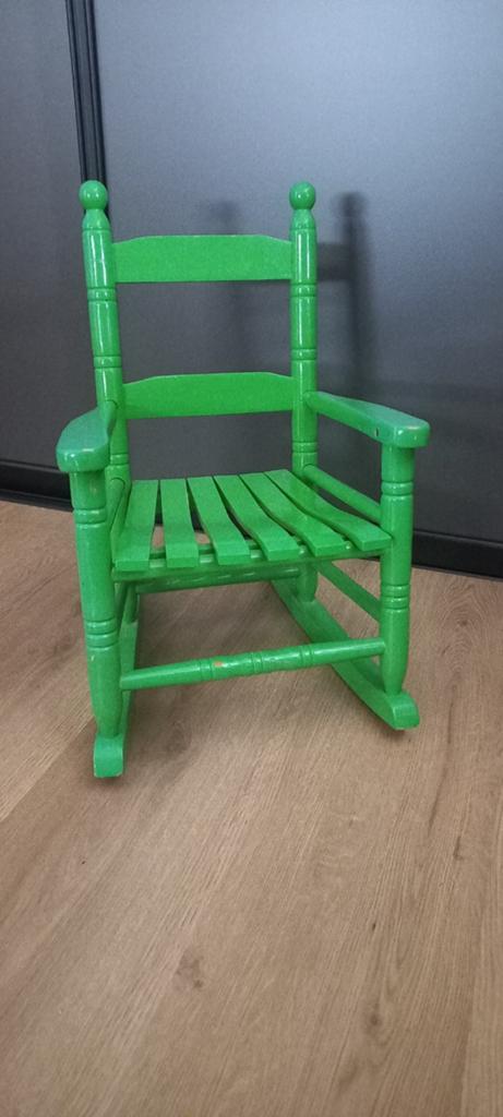 Kinder schommelstoel, Ophalen