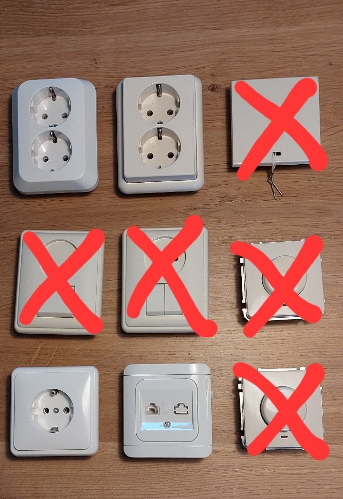 Schakelmateriaal, divers, wcd, telefoon, Ophalen of Verzenden, Gebruikt, 1 handset