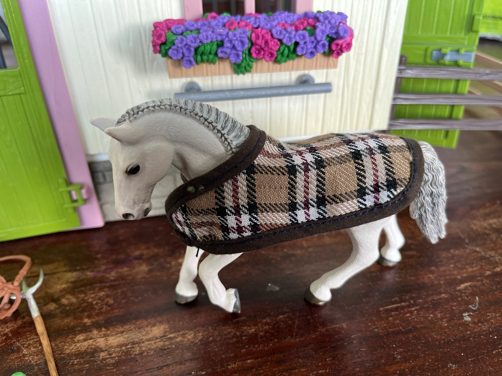 Schleich Horse Club Grote Paardenstal met Accessoires, Ophalen of Verzenden, Gebruikt, Jongen of Meisje