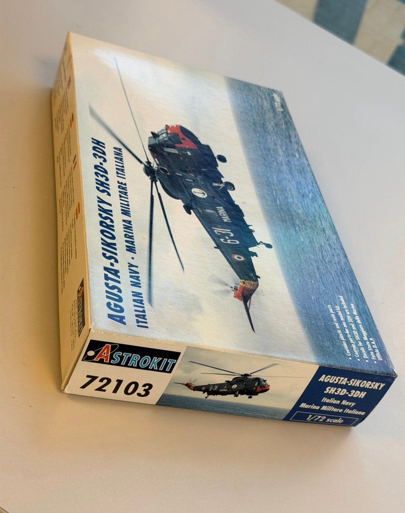 Astrokit 72103 Agusta-Sikorsky SH3D-3DH 1/72 Nieuw zeldzaam, Hobby en Vrije tijd, Overige merken, 1:72 tot 1:144, P, Helikopter