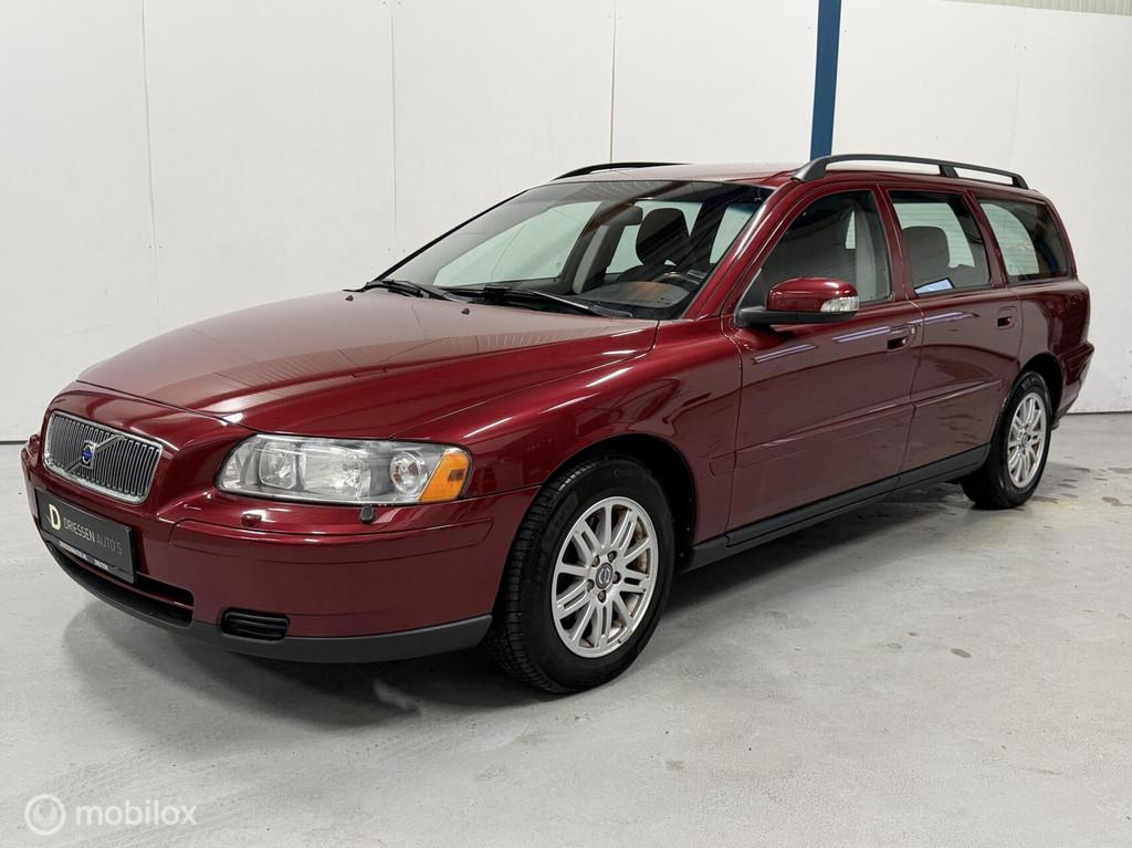 Volvo V70 2.4 Kinetic 1E EIGENAAR, Voorwielaandrijving, Stoelverwarming, 1470 kg, 170 pk