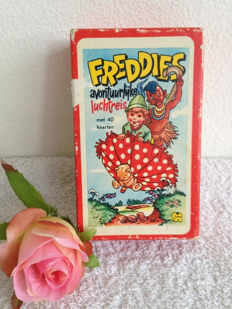 ❤️Oud KWARTET *FREDDIES Avontuurlijke Luchtreis* uit 1958, Ophalen of Verzenden, Zo goed als nieuw, Kwartet(ten)