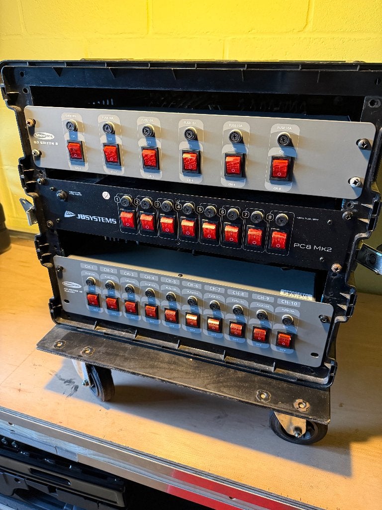 34x powerdistributeur met Harting, Ophalen, Gebruikt, Licht