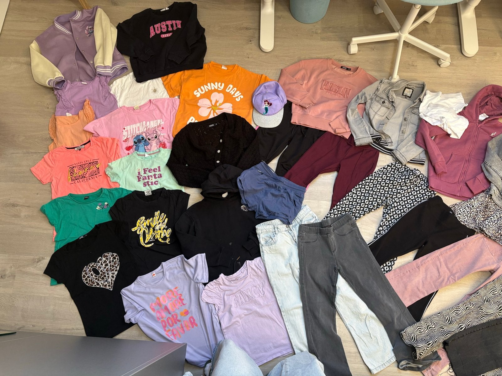 Groot kledingpakket meisje maat 134/140, Kinderen en Baby's, Ophalen of Verzenden, Gebruikt, Meisje, Setje