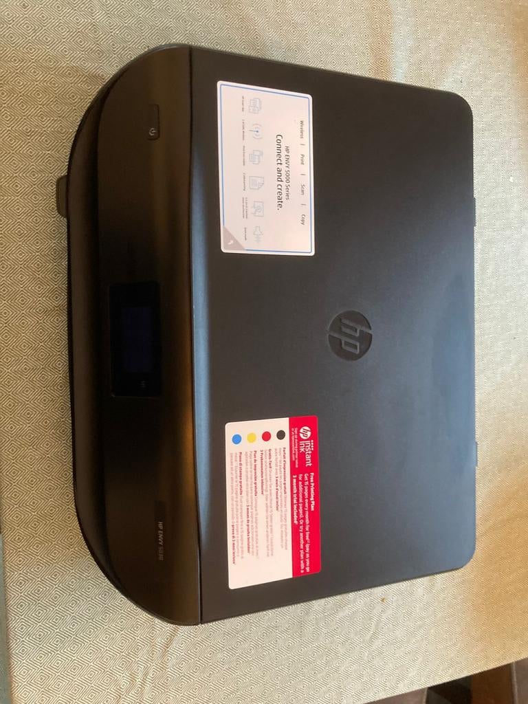 HP Envy 5030 All-in-One Printer - Draadloos & Mobiel Printen, Ophalen, Kleur printen, Gebruikt, Inkjetprinter