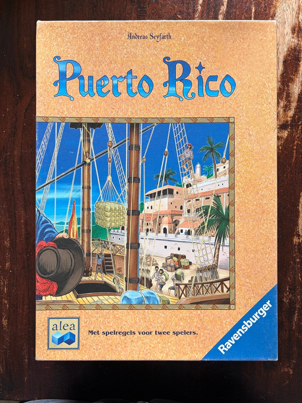 Puerto Rico Bordspel - Strategisch Kolonisten Spel, Een of twee spelers, Ophalen of Verzenden, Gebruikt