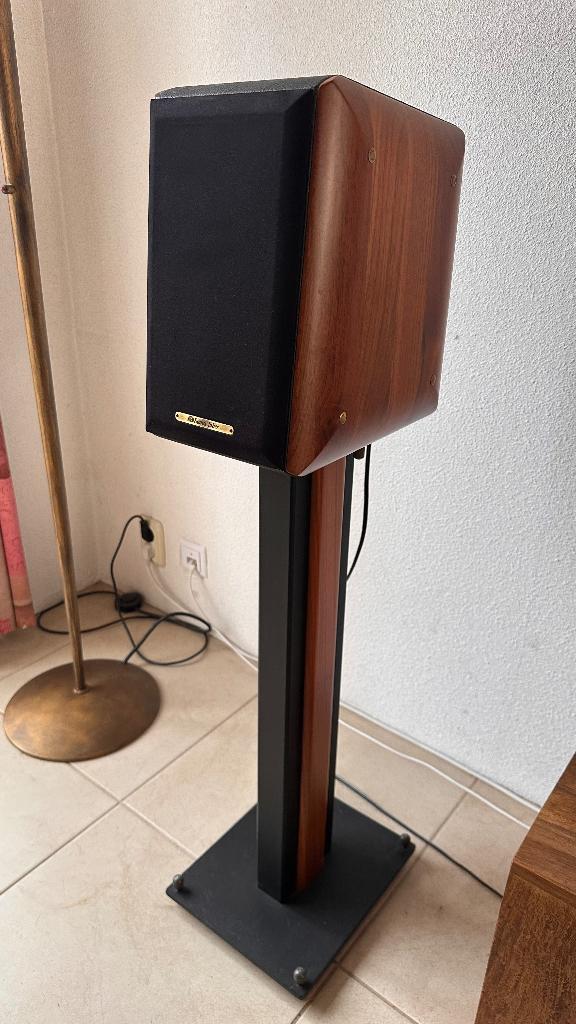 Sonus Faber Concertino, inclusief stands, Audio, Tv en Foto, Gebruikt, 120 watt of meer, Front, Rear of Stereo speakers, Ophalen