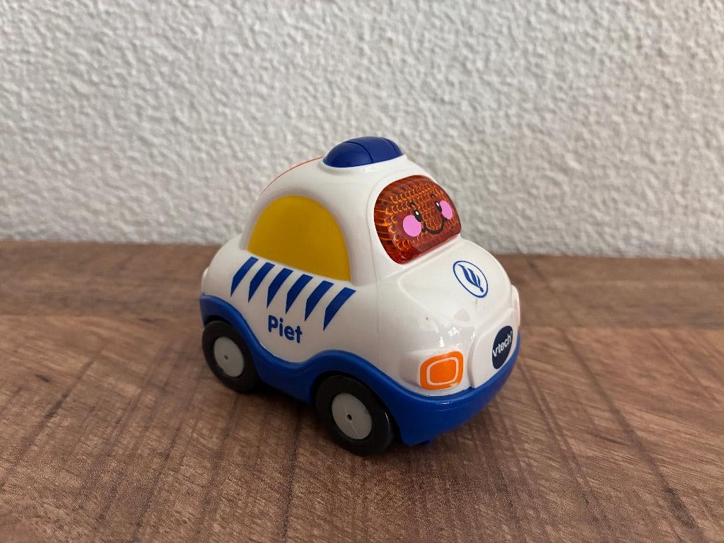 Vtech Toet Toet auto's Piet Politie in PRIMA staat., Kinderen en Baby's, Speelgoed | Vtech, Ophalen of Verzenden, Gebruikt, 6 maanden tot 2 jaar