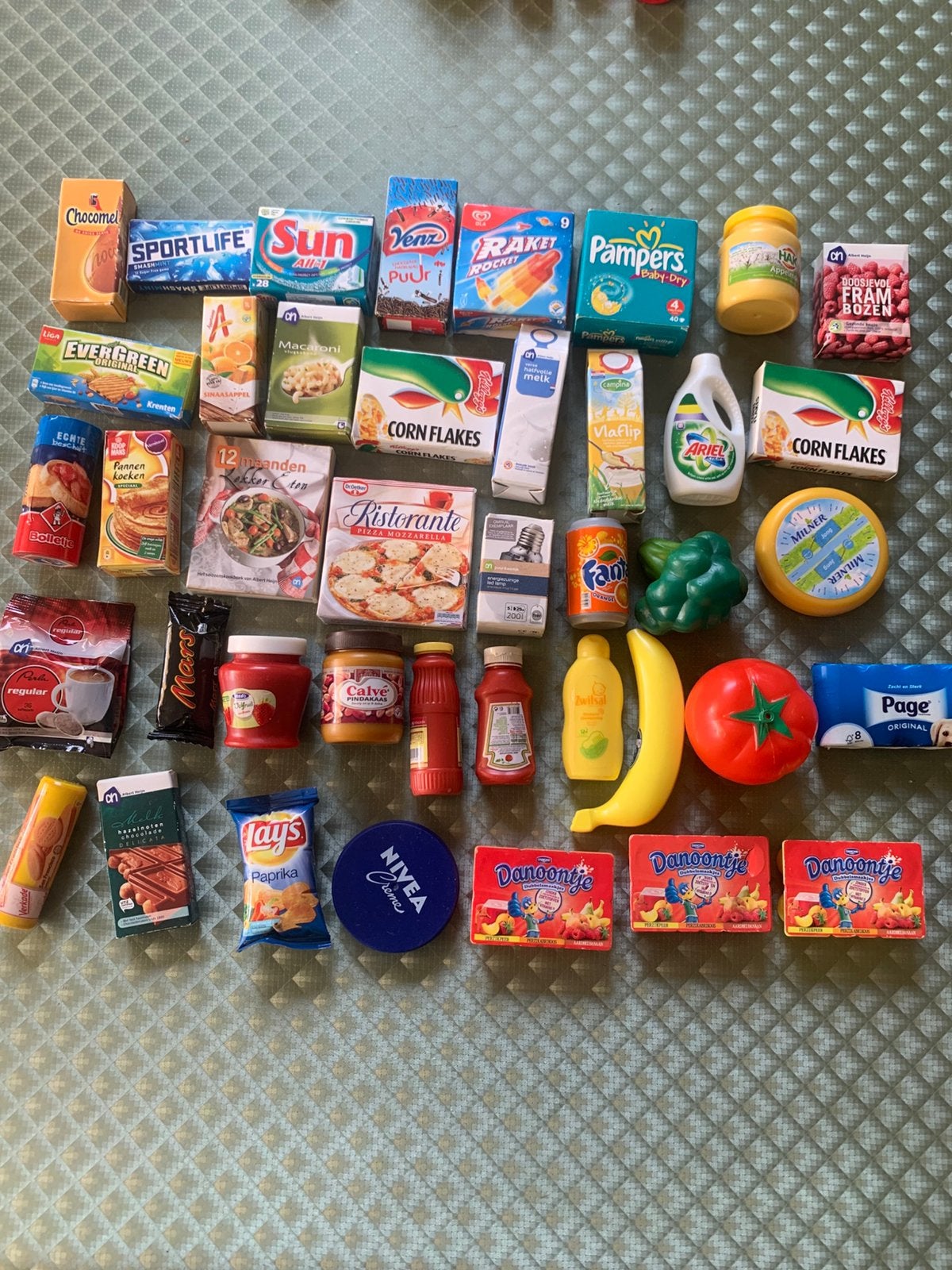 56 !! verschillende miniboodschappen AH uit 2012, Verzamelen, Ophalen of Verzenden, Zo goed als nieuw