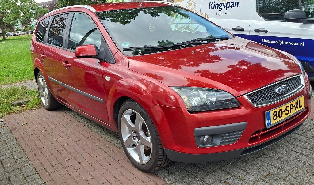 Ford Focus 1.6 Ti-VCT Wagon (2006) –APK 04-2027, 1596 cc, Zwart, 4 cilinders, Handgeschakeld
