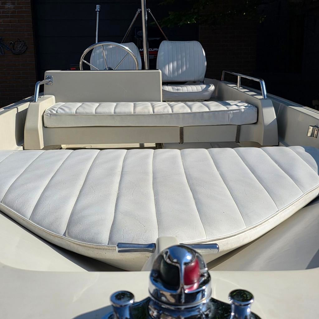Boston Whaler 15ft Sport met 75pk Mercury motor, Overige merken, Gebruikt, Buitenboordmotor, 75 pk