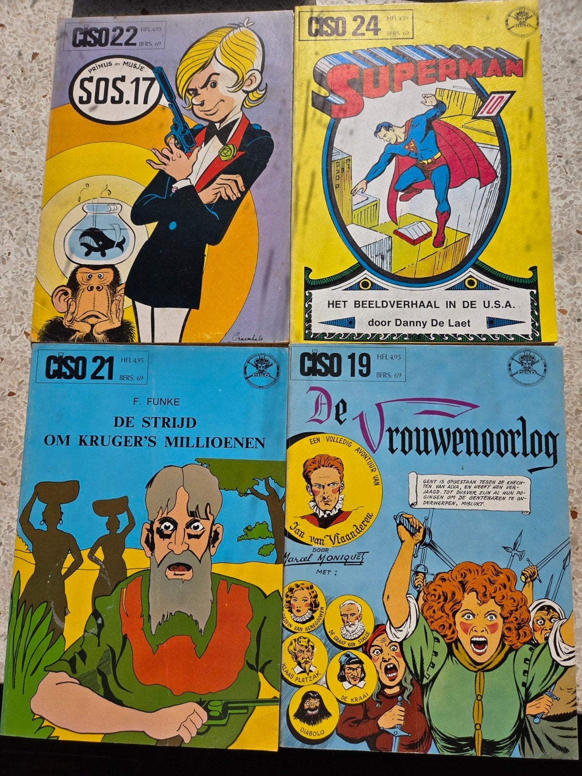 Ciso stripgids(15x)range 6 t/m 24, Meerdere stripboeken, Verzenden, Zo goed als nieuw
