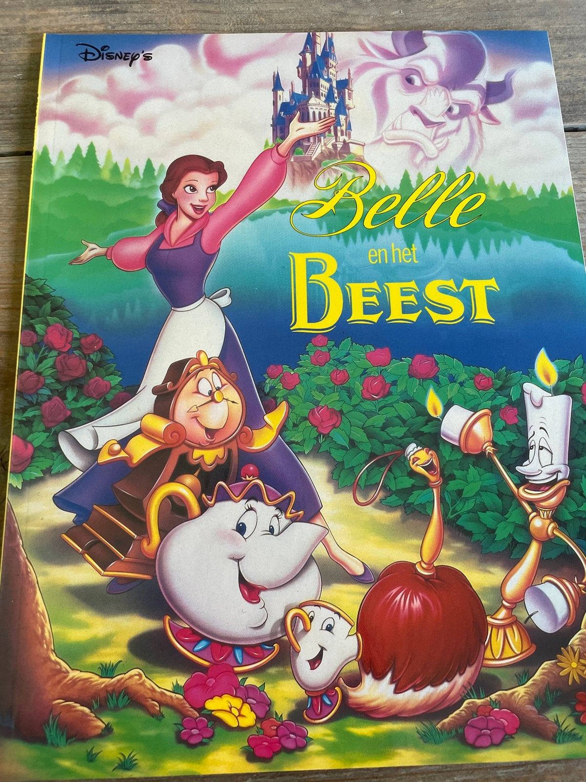 Disney's Belle en het Beest Stripboek, Boeken, Eén stripboek, Ophalen of Verzenden, Zo goed als nieuw