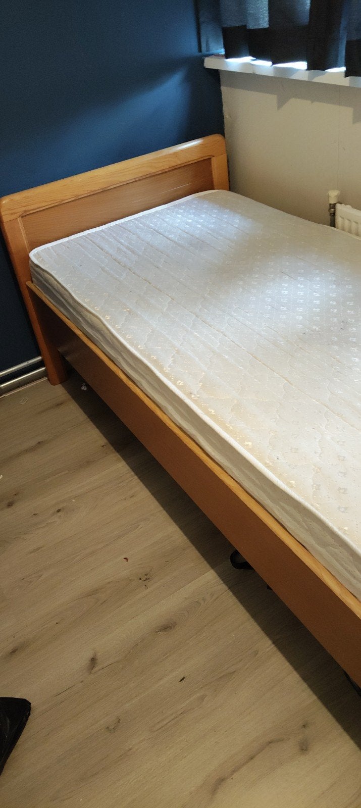2 eenpersoons bedden, Huis en Inrichting, Slaapkamer | Bedden, Ophalen, Gebruikt, 90 cm, Eenpersoons