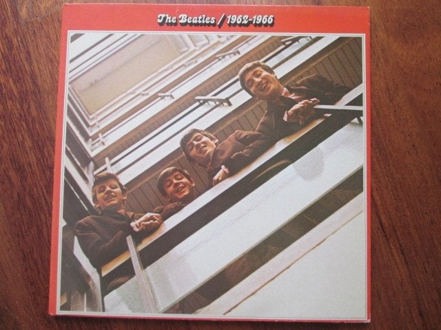 2lp the Beatles - Rode dubbel 1962 - 1966, Gebruikt, Ophalen of Verzenden, 12 inch, Dubbel-LP