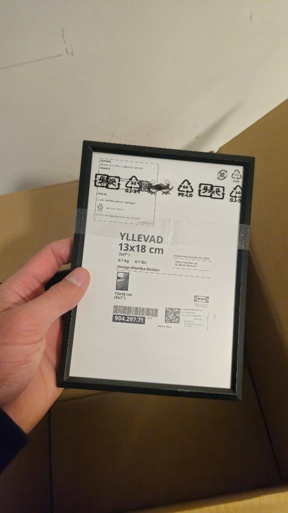 24x IKEA YLLEVAD 13x18 fotolijst – gloednieuw, Ophalen of Verzenden, Nieuw