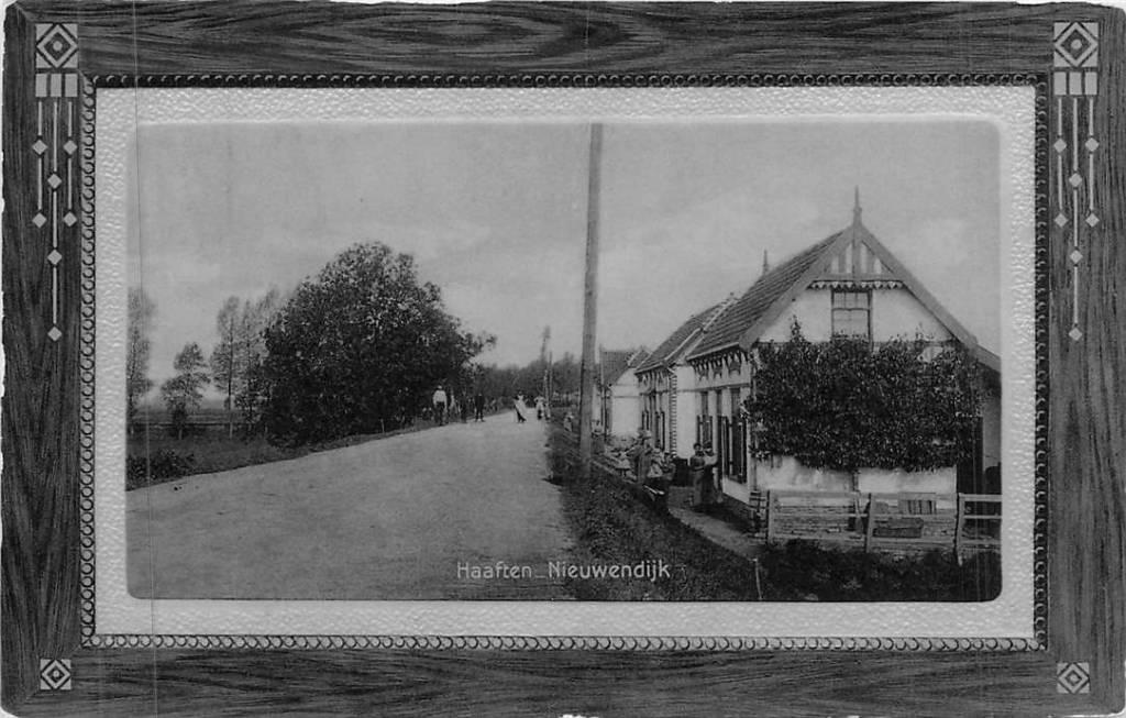 381-454-021 Haaften Nieuwendijk, Verzenden, Voor 1920, Gelderland