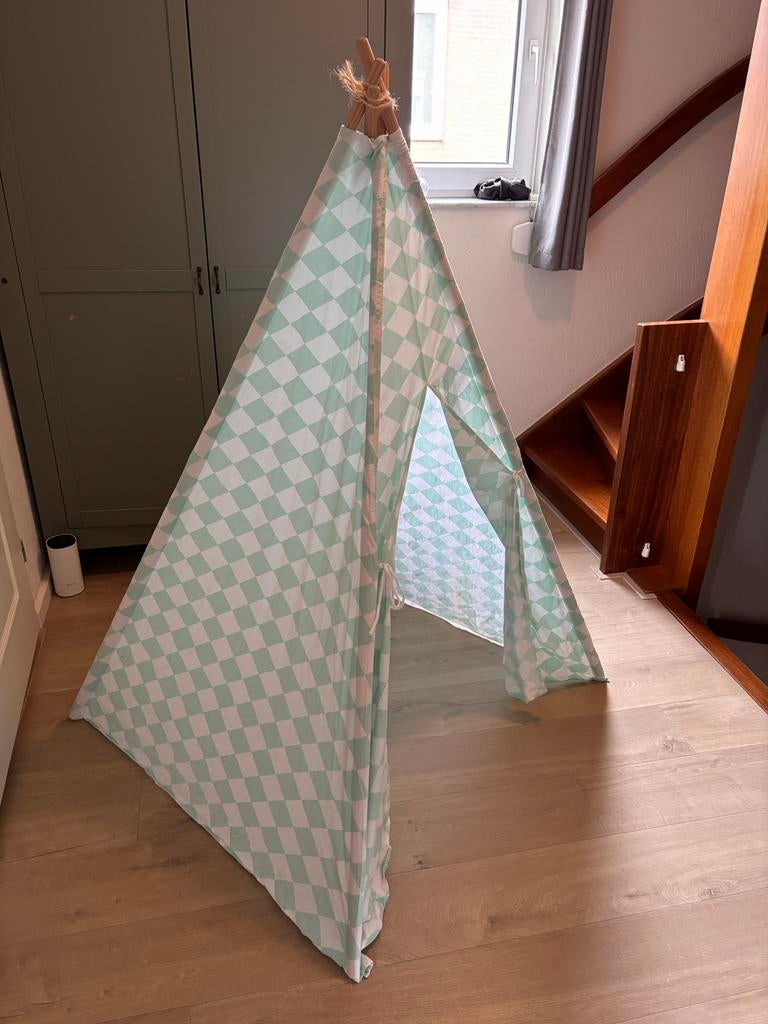 Tipi speeltent, Ophalen, Gebruikt